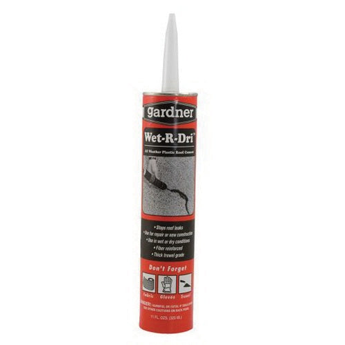 Jones Stephens C09002 Wet-R-Dri Roofing Cement 10 Oz Tube Replacement MPN