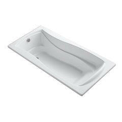 Kohler K1259-0 Mariposa Acrylic End Drain Drop-In Bathtub 72 gal