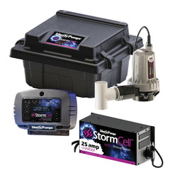 Liberty Pumps 442-10A-EYE StormCell 442 Back-up Pump System 10A Charger with NightEye Wireless Enabled Alarm