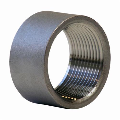 Merit Brass K411H-04 Half Coupling 1/4 in Nominal FNPT End Style 150 lb 304/304L Stainless Steel Import