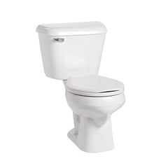 Mansfield 131-160 Alto Vitreous China Floor Mount Round 2-Piece Toilet 1.6 gpf