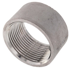 Merit Brass K411H-20 Half Coupling 1-1/4 in FNPT 150 lb