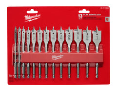 Milwaukee 48-27-1520 13 Piece High Carbon Steel Spade Drill Bit Set