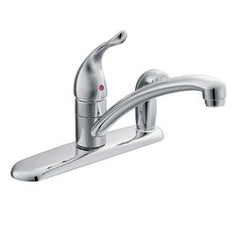 Moen 67434 Chateau Single Handle Kitchen Faucet with Side Spray