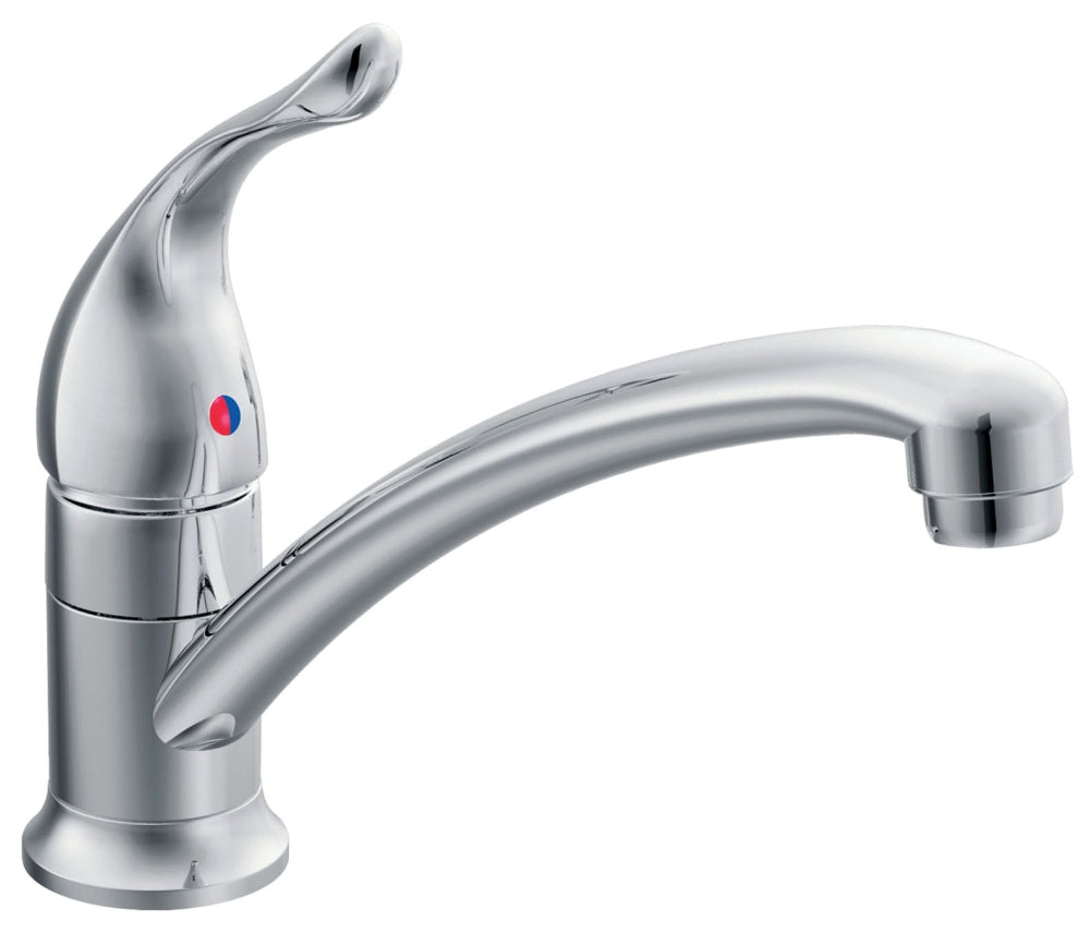 Moen 7423 Chateau Single Handle Kitchen Faucet 1.5 GPM 3/8 Inch Compression