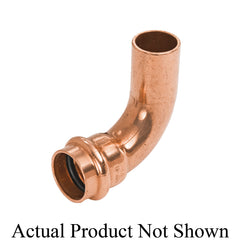 Nibco 9059200PC Elbow, 1 In Nominal, Fitting x Press End Style, Wrot Copper