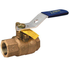 NIBCO NL9600A T-580-A 1 in Forged Brass Standard Port NPT 400# Ball Valve