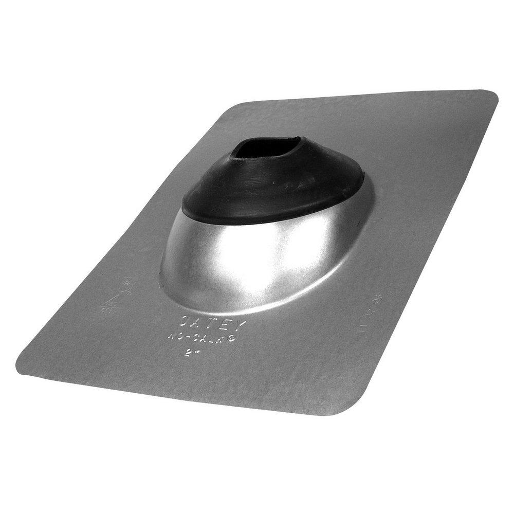 Oatey 11853 No-Calk 2 In. Galvanized Roof Flashing Standard Base