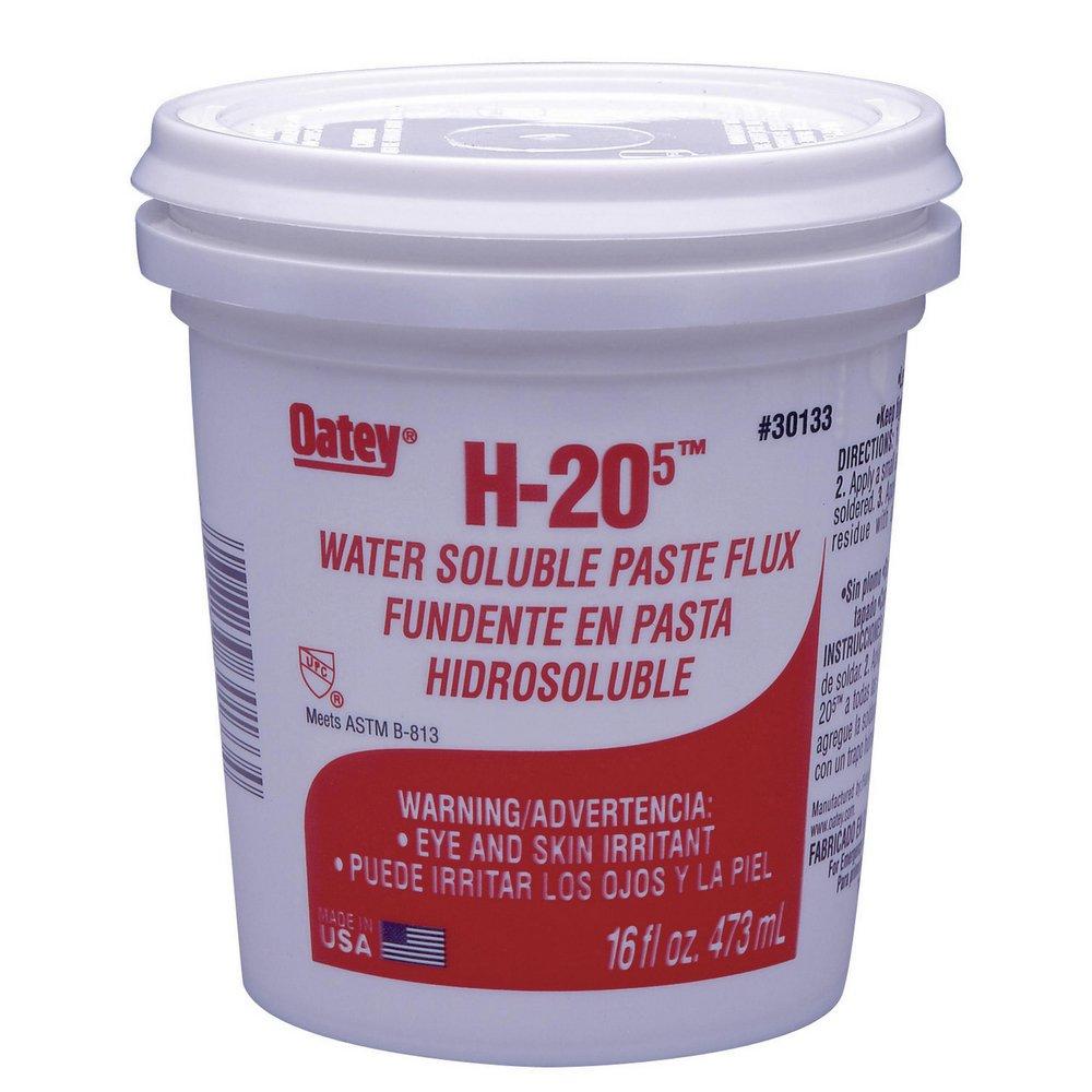 Oatey 30133 H-20 16 oz Solder Flux Paste