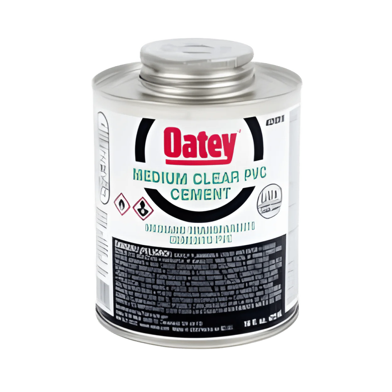 Oatey 31019 16 oz. Fast Set PVC Clear Pipe Cement