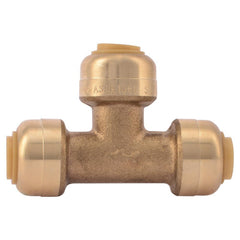 SharkBite U358LF 1/4 in. Push Brass Tee