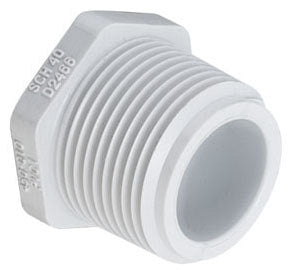 Spears 450-005 P4012PT 1/2 PVC40 Plug Threaded