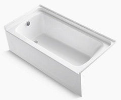 Sterling 71171110-0 Ensemble 60 in. x 30 in. Soaker Alcove Bathtub with Left Drain in White