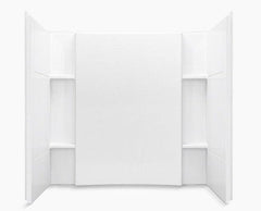 Sterling 71164100-0 Accord 60 x 36 x 55-1/4 in. Tub & Shower Wall in White