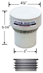 Studor 20342 Maxi-Vent Air Admittance Valve 4 Inch Push-Fit