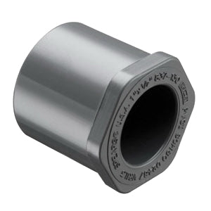 Spears 837-339 | 3X2-1/2 PVC Reducing Bushing SpigotxSocket SCH80 | (PG:080)