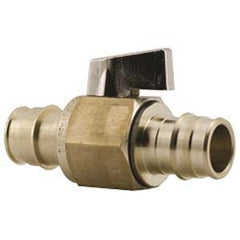 Uponor LF4817575 Brass Ball Valve 3/4 in PEX Lead-Free