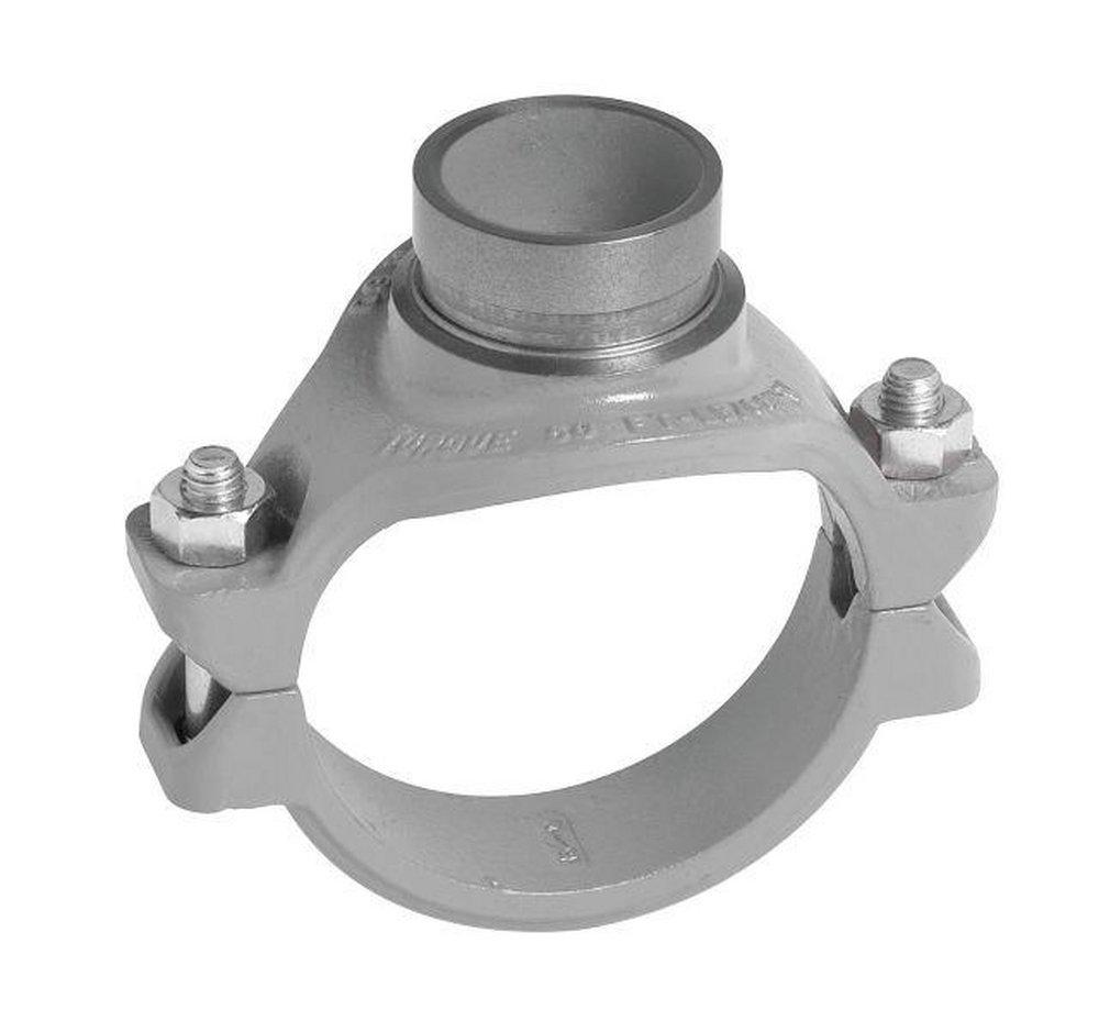 Victaulic CD2992NGE1 FireLock™ Style 920N 4 x 4 x 2 in. Grooved Hot Dipped Galvanized Ductile Iron Mechanical Tee