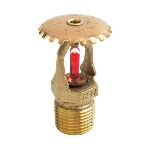 Victaulic S271ACS410 FireLock V2703 Plain Brass Standard Response Upright Sprinkler 1/2 in NPT 155 deg F 5.6 K-Factor