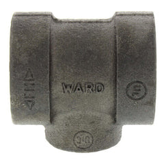 Ward 1BX1D.BCT Class 125 Black Cast Iron Reducing Tee 1-1/4 x 1-1/4 x 1-1/2