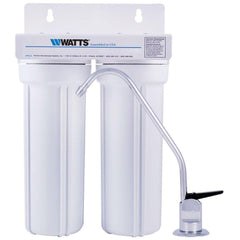 Watts 7100101 0.5 gpm Two Stage Undercounter Water Filtration System for Light Commercial and Residential