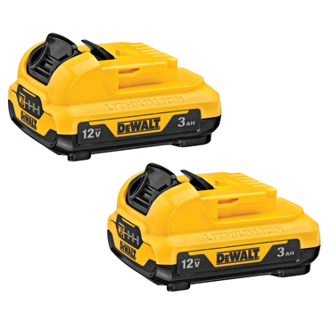 Dewalt DCB124-2 12V Max Lithium Ion Battery 3Ah (2 Pack) Replacement MPN