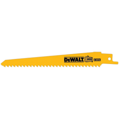 DeWalt DW4850 Wood Cutting Reciprocating Saw Blades 6 In 6 TPI Replacement MPN