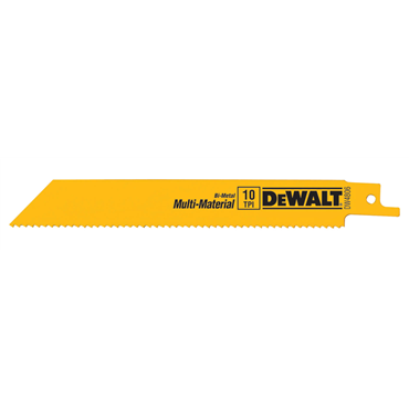 DeWalt DW4806B25 Reciprocating Saw Blade 10 TPI 6 In.