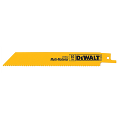 DeWalt DW4806B25 Reciprocating Saw Blade 10 TPI 6 In.