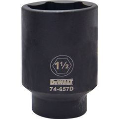 DeWalt DWMT74657OSP 1/2 In Drive Silver Impact Socket 1-1/2 In