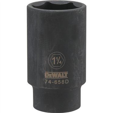 DeWalt DWMT74658OSP 1/2 In Drive Silver Impact Socket