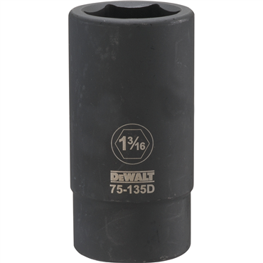 DeWalt DWMT75135OSP | 3/4 in Drive Silver Impact Socket