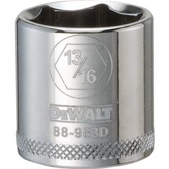 DeWalt DWMT88983OSP 3/8 in Drive Polished Chrome Standard Socket