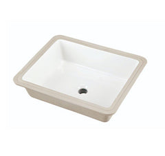 Gerber G0012791 Wicker Park 19-5/8 x 15-1/2 in Rectangular Undermount Bathroom Sink in White