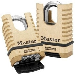 Master Lock 1177D Combination Padlock, Numeric, Proseries, Resettable, 2-1/4 Width, 1-1/16 Shackle Clearance