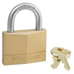 Master Lock 150D Padlock, Keyed Different, 5-Pin Cylinder, 2 Width, 1 Shackle Clearance