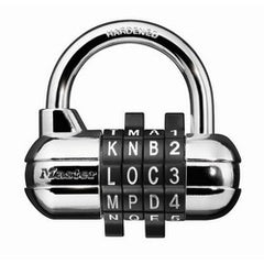 Master Lock 1534D Combination Padlock, 2-1/2 Width