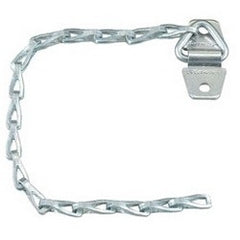 Master Lock 71CS Padlock Chain, Not Keyed, Heavy Duty, 9 Chain Length, Zinc Plated Steel, With Holder