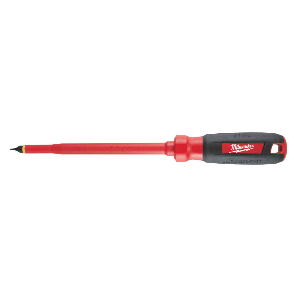 Milwaukee 48-22-2222 Slotted Insulated Screwdriver 1000 V Insulated Protection