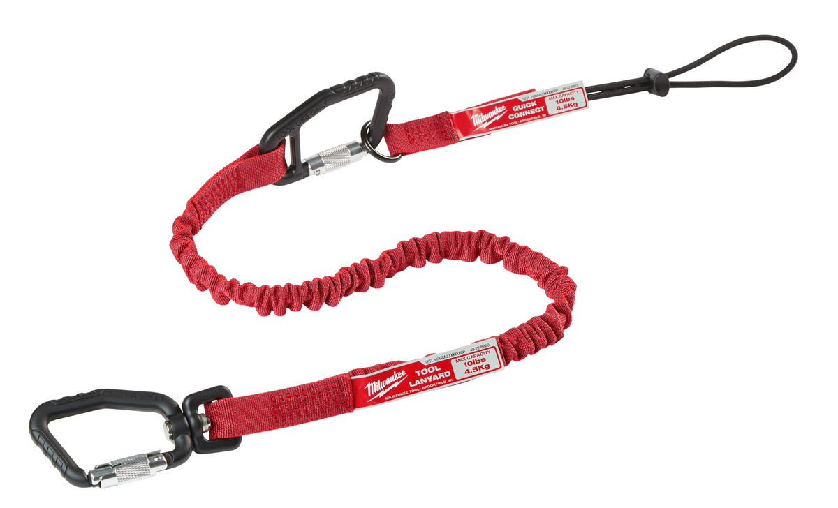 Milwaukee 48228820 10 Lb. Quick-Connect Locking Tool Lanyard