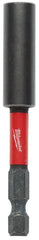 Milwaukee 48-32-4305 SHOCKWAVE Magnetic Bit Tip Holder 1/4 in Drive 3 in Length