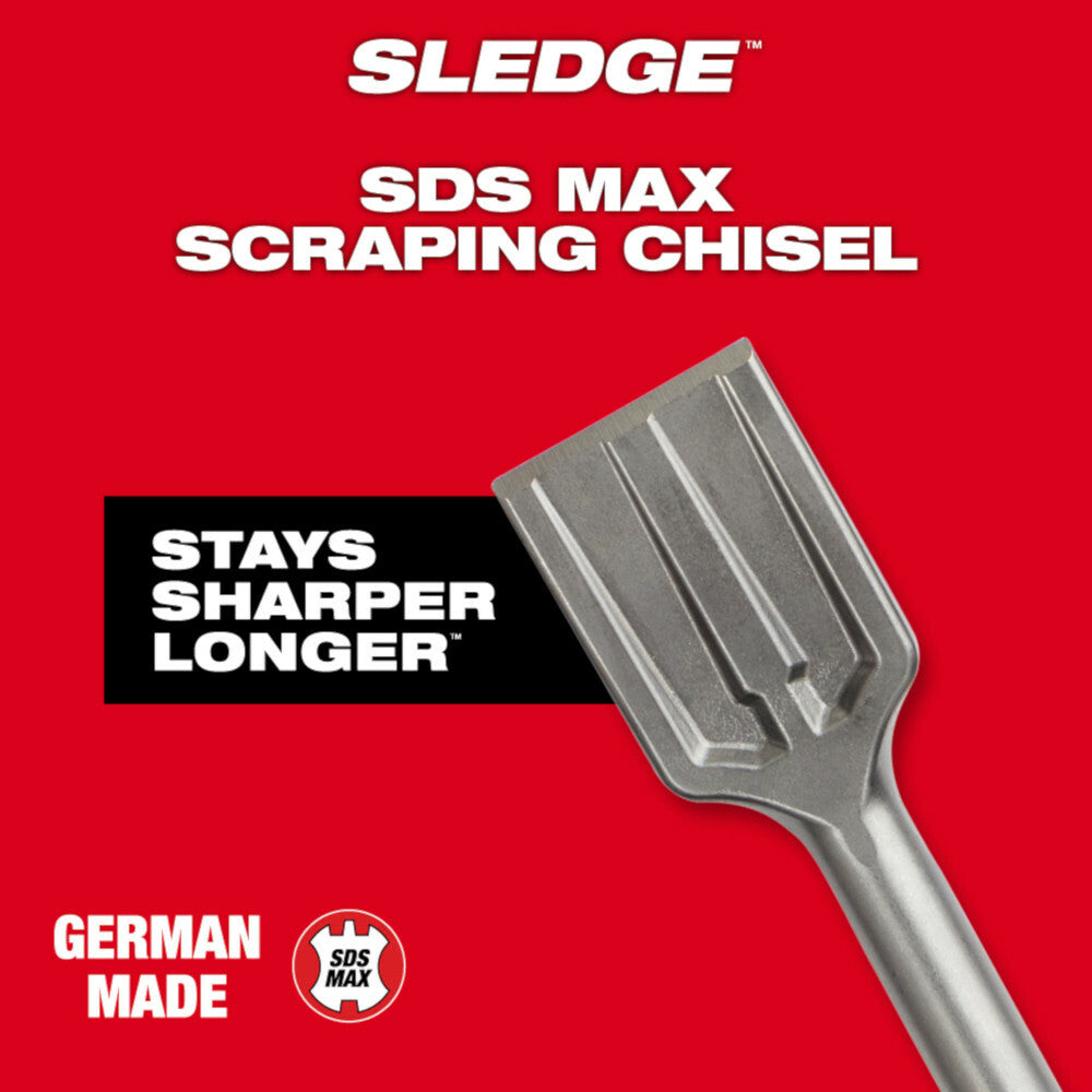 Milwaukee 48-62-4089 SDS-Max Sledge Scraping Chisel