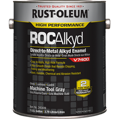 Rust-Oleum 245409 High Performance V7400 System 340 VOC DTM Alkyd Enamel 1 Gal