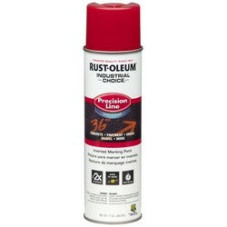 RUST-OLEUM 203038 Industrial Choice M1800 System Water-based Precision Line Marking Paint 16 Oz Spray