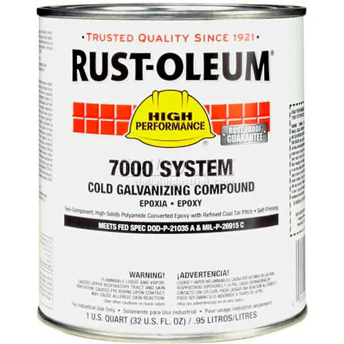 Rust-Oleum 206194T High Performance Galvanizing Compound 1 qt