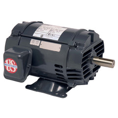 U.S. Motors D25P3H General Purpose Three Phase ODP Horizontal - Footed Motor