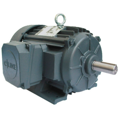 U.S. Motors D15P2G General Purpose Three Phase ODP Horizontal - Footed Motor