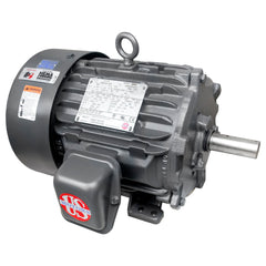 U.S. Motors HD10V2B General Purpose Three Phase TEFC Horizontal - Footed Motor