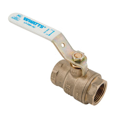 Watts 0555105 1 1/4 In Lead Free Full Port Ball Valve Threaded Chrome Plated Brass Ball