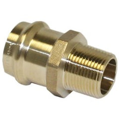 Apollo 10075856 Adapter 804R Male Reducing Small Diameter Lead Free Brass 1 x 1-1/4 Inch Press x Male